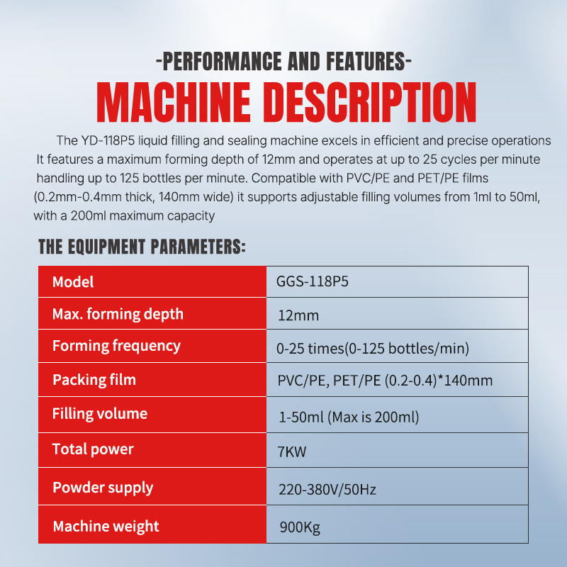 ampoules packaging automatic machine