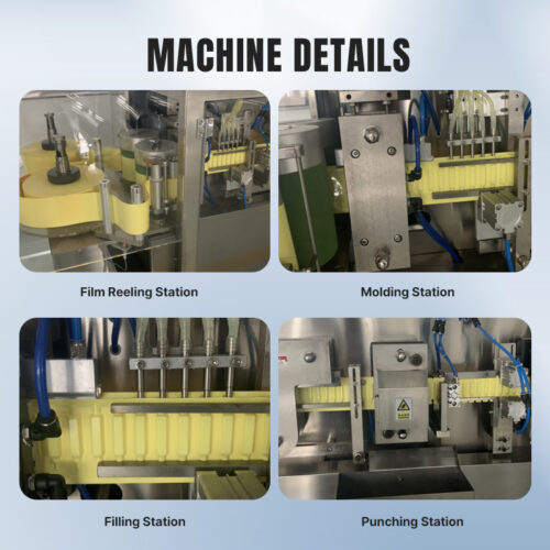 ampoules packaging automatic machine
