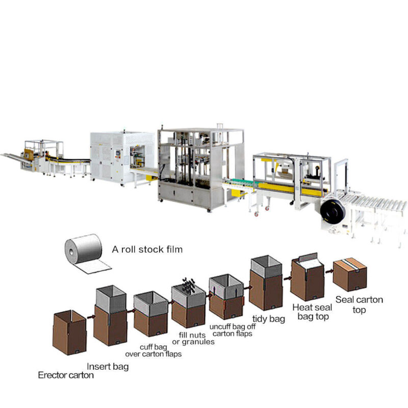 automatic bag-in-box packaging machine