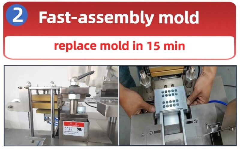 machine automatique d'emballage sous blister