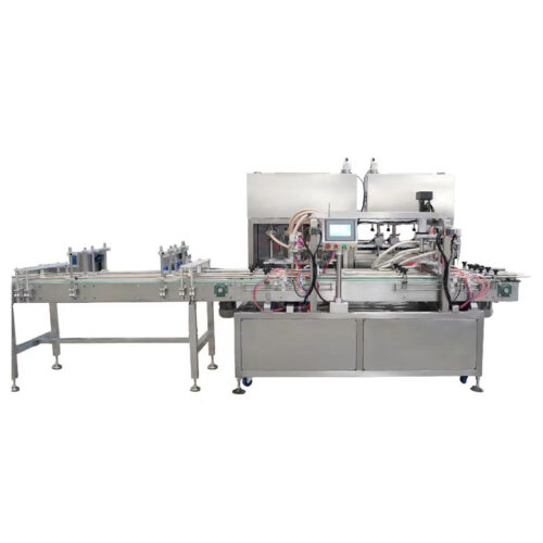 Fully automatic liquid filling production line/cake/ice cream