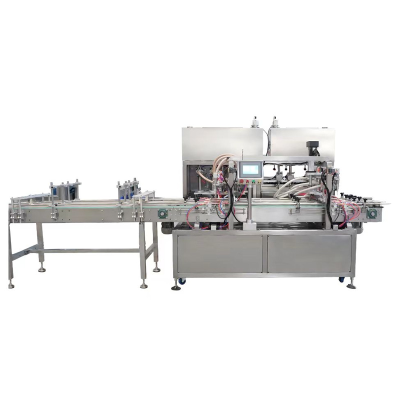 Fully automatic liquid filling production line/cake/ice cream