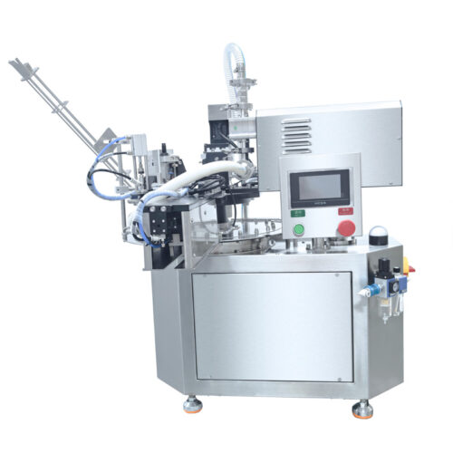 Fully automatic packaging line for liquids/laundry detergent/beverages/flavorings/mineral water