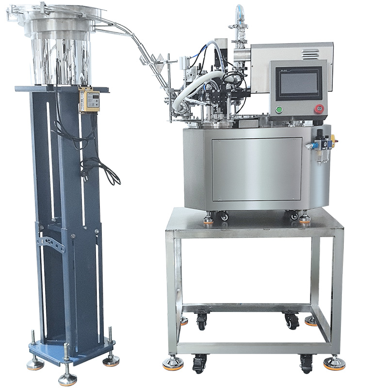 Fully automatic packaging line for liquids/laundry detergent/beverages/flavorings/mineral water